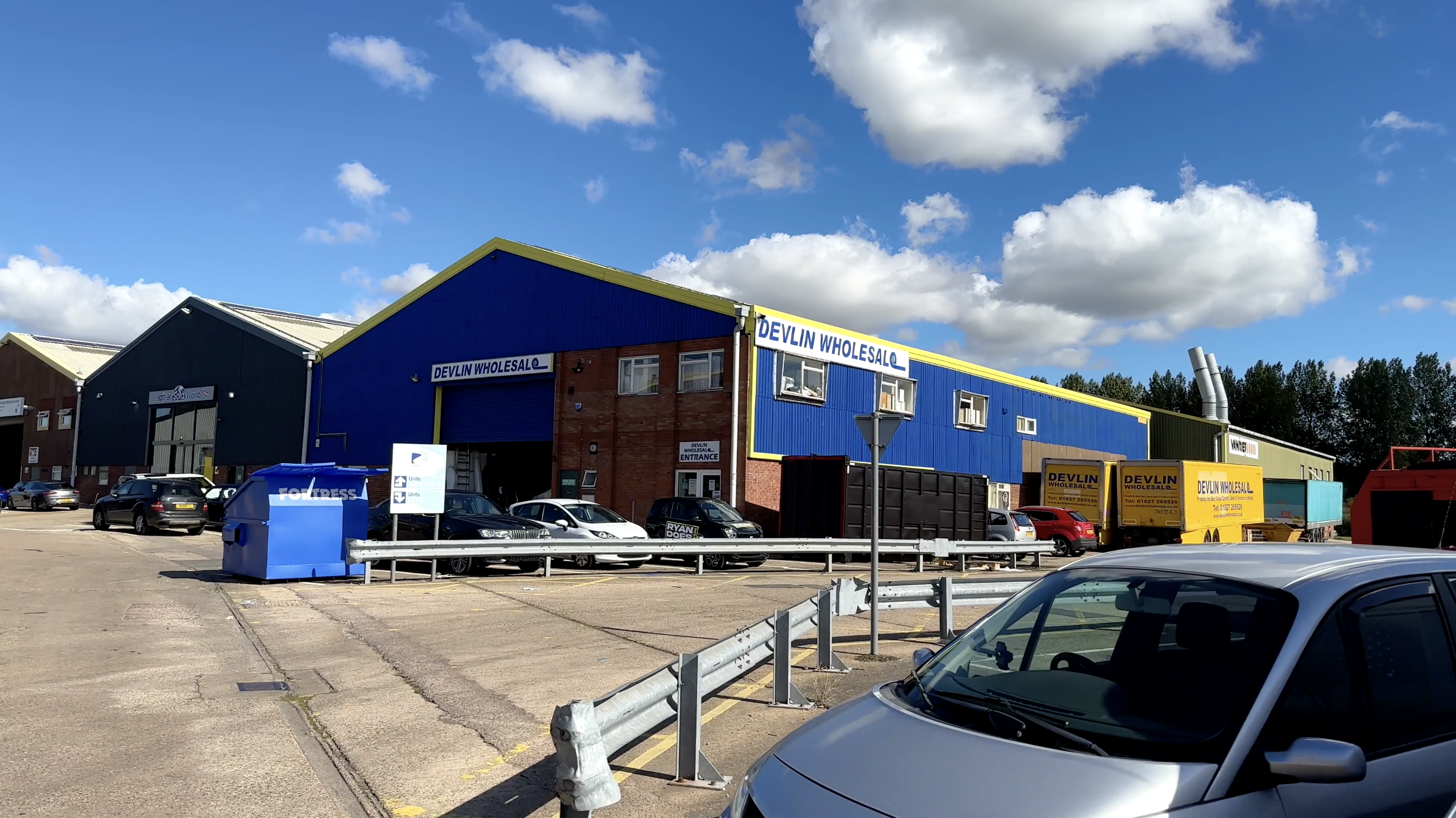 Devlin showroom in Tamworth